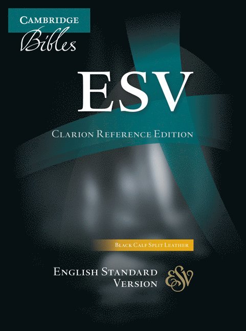 ESV Clarion Reference Bible, Black Calf Split Leather, ES484:X 1