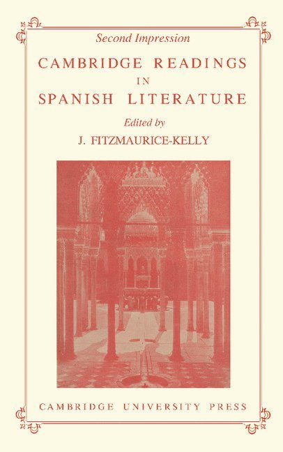 Cambridge Readings in Spanish Literature 1