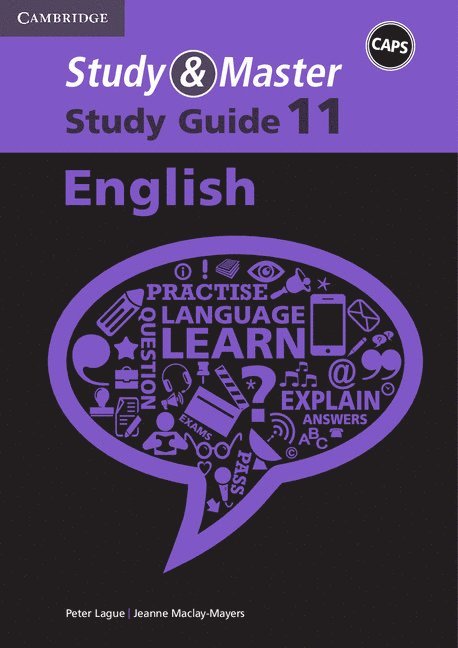 Jacqueline de Vos, Jeanne Maclay-Mayers - Study & Master English Study Guide Grade 11 English, Häftad