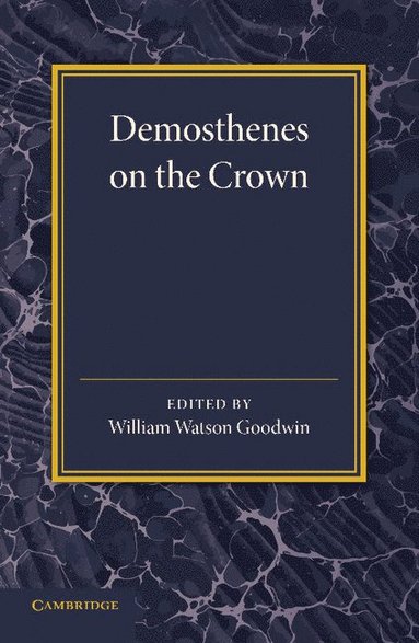bokomslag Demosthenes on the Crown