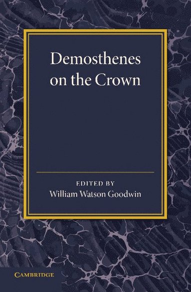 bokomslag Demosthenes on the Crown