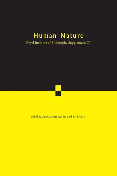 Constantine Sandis, Mark J. Cain - Human Nature, Häftad
