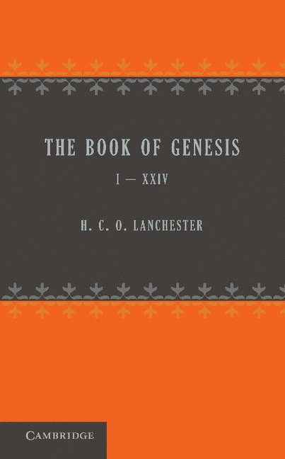 The Book of Genesis 1-24 1