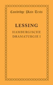bokomslag Hamburgische Dramaturgie I