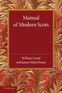 bokomslag Manual of Modern Scots