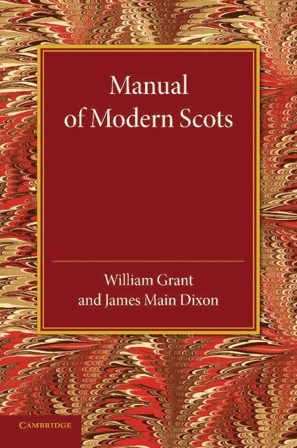 Manual of Modern Scots 1