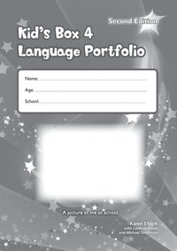 bokomslag Kid's Box Level 4 Language Portfolio