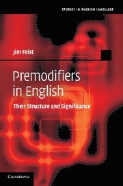 bokomslag Premodifiers in English