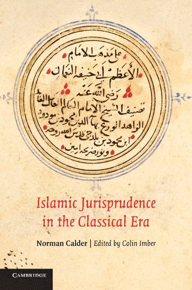 bokomslag Islamic Jurisprudence in the Classical Era