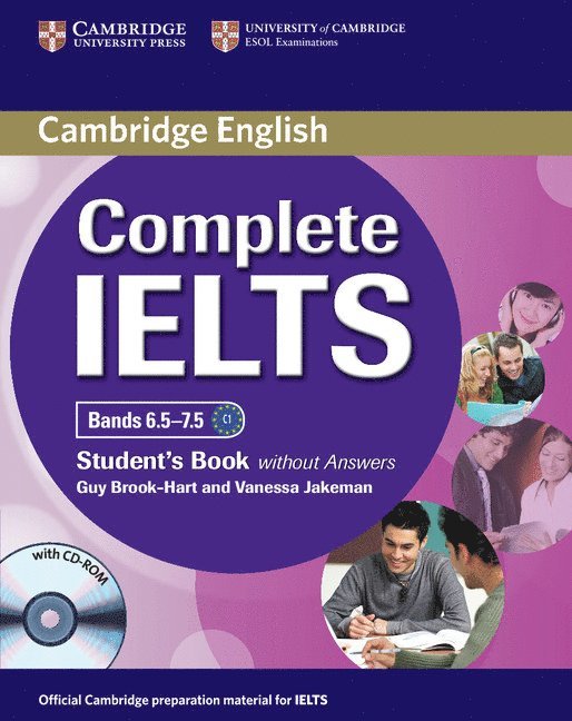 Complete IELTS Bands 6.5-7.5 Student's Book without Answers with CD-ROM 1