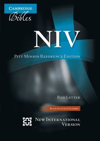 bokomslag NIV Pitt Minion Reference Bible, Black Goatskin Leather, Red-letter Text, NI446:XR