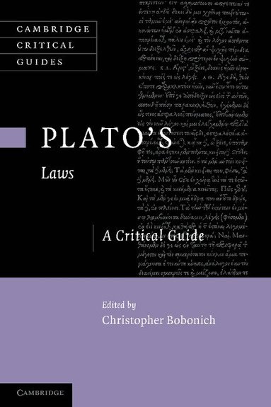Christopher Bobonich - Plato's 'Laws', Häftad