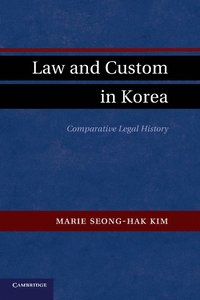 bokomslag Law and Custom in Korea
