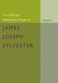 bokomslag The Collected Mathematical Papers of James Joseph Sylvester: Volume 3, 1870-1883