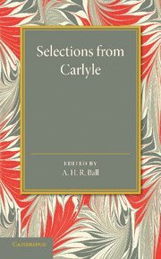 bokomslag Selections from Carlyle