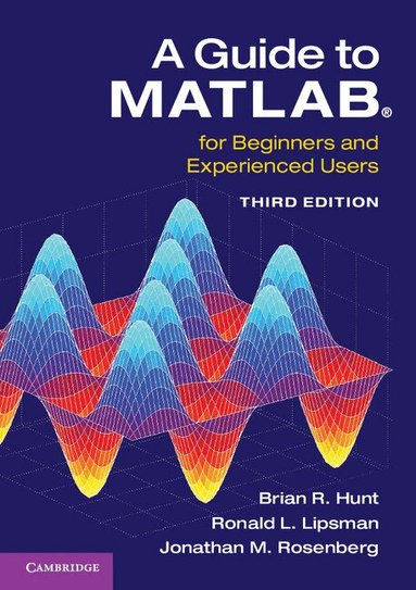 Brian R. Hunt, Ronald L. Lipsman, Jonathan M. Rosenberg - A Guide to MATLAB®, Häftad
