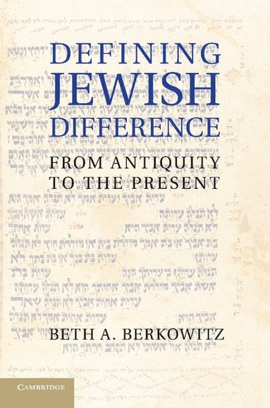 bokomslag Defining Jewish Difference