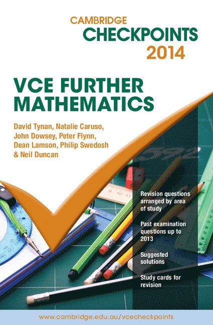 Cambridge Checkpoints VCE Further Mathematics 2014 and Quiz Me More 1