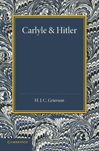 bokomslag Carlyle and Hitler