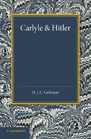 bokomslag Carlyle and Hitler