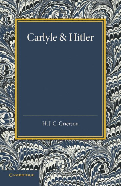 Carlyle and Hitler 1