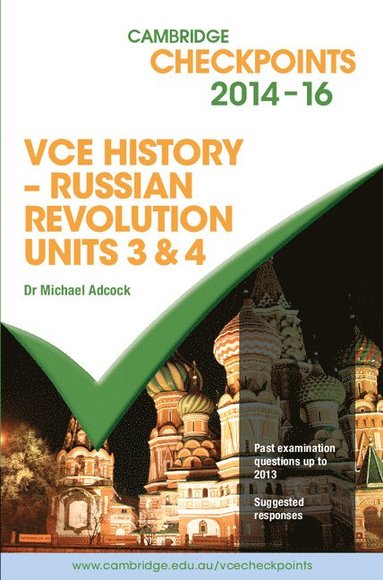 bokomslag Cambridge Checkpoints VCE History - Russian Revolution 2014-16 and Quiz Me More