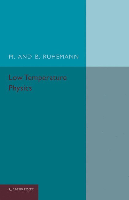 Low Temperature Physics 1