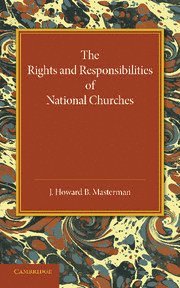 bokomslag Rights and Responsibilities of National Churches