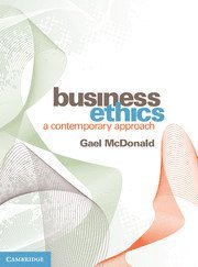 Gael McDonald - Business Ethics, Häftad