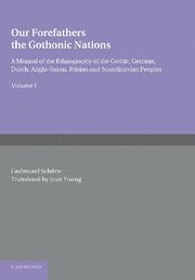 Gudmund Sch&#252;tte, Gudmund Schütte, Gudmund Schutte - Our Forefathers: The Gothonic Nations: Volume 1, Häftad