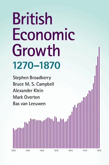 Stephen Broadberry, Bruce M. S. Campbell, Alexander Klein, Mark Overton, Bas van Leeuwen - British Economic Growth, 1270-1870, Häftad