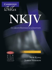 bokomslag NKJV Clarion Reference Bible, Black Calf Split Leather, NK484:X