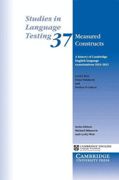 Cyril J. Weir, Ivana Vidaković, Evelina D. Galaczi - Measured Constructs, Häftad