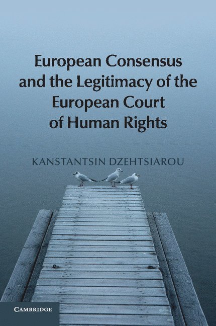 Kanstantsin (University of Surrey) Dzehtsiarou, Kanstantsin Dzehtsiarou - European Consensus and the Legitimacy of the European Court of Human Rights, Häftad