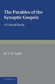 bokomslag Parables of the Synoptic Gospels