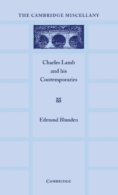 bokomslag Charles Lamb and his Contemporaries