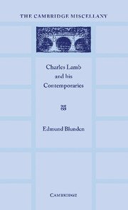 bokomslag Charles Lamb and his Contemporaries