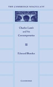 Charles Lamb and his Contemporaries 1