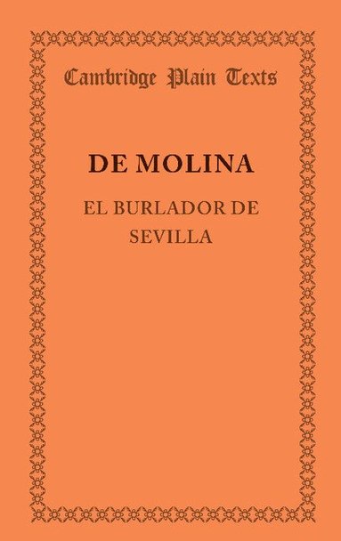 bokomslag El Burlador de Sevilla