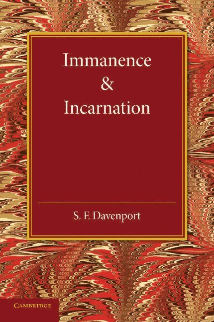 Immanence and Incarnation 1