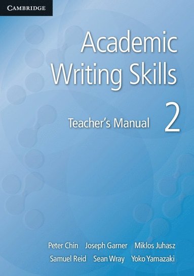 bokomslag Academic Writing Skills 2 Teacher's Manual