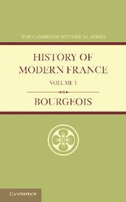 bokomslag History of Modern France: Volume 1, 1815-1852