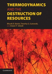 bokomslag Thermodynamics and the Destruction of Resources