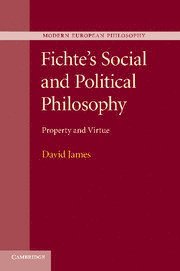 bokomslag Fichte's Social and Political Philosophy