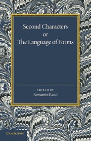 bokomslag Second Characters or the Language of Forms
