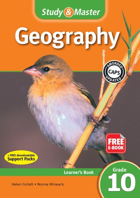 Study & Master Geography Learner's Book Grade 10 English 1