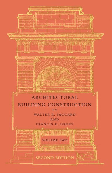 bokomslag Architectural Building Construction: Volume 2