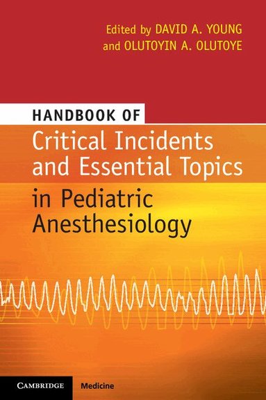 David A. Young, Olutoyin A. Olutoye - Handbook of Critical Incidents and Essential Topics in Pediatric Anesthesiology, Häftad