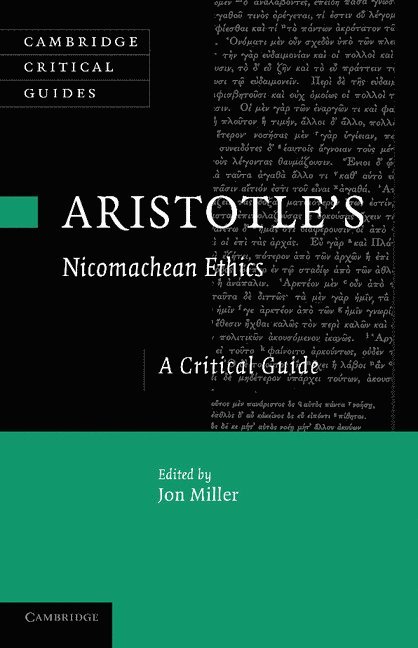 Ontario) Miller, Jon (Queen's University, Jon Miller - Aristotle's Nicomachean Ethics, Häftad