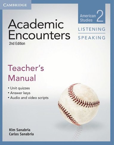 bokomslag Academic Encounters Level 2 Teacher's Manual Listening and Speaking